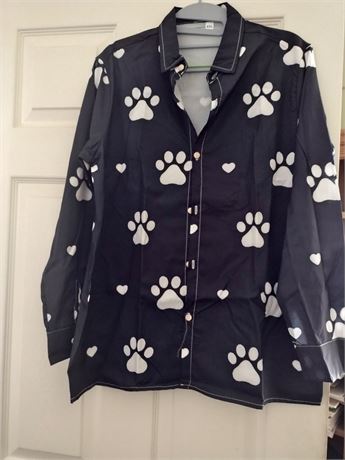 Paws and Heart dress shirt