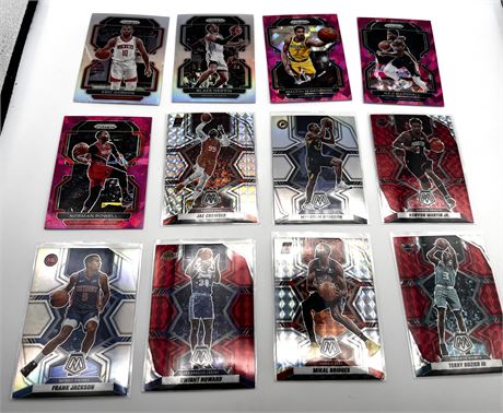 Lot of 50 Basketball Cards w/Stars