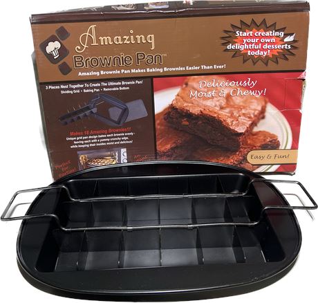 New amazing brownie pan