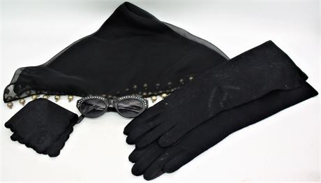 Gloves Scarf Sunglasses hanky