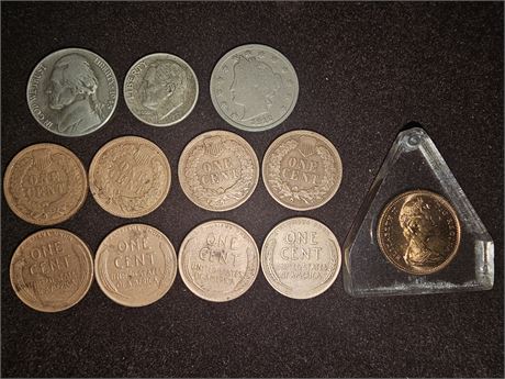 Assorted Vintage Coins