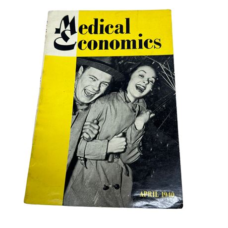 1940 Medical Economics Magazine