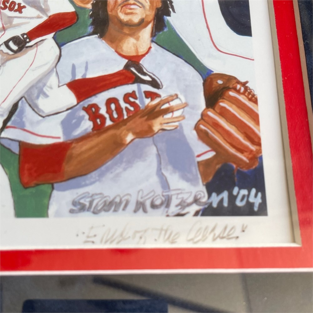 Bid On Everything - Stan Kotzen 'end Of The Curse' Boston Red Sox 04 