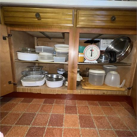 Mixed Casseroles and More Cabinet Buy Out