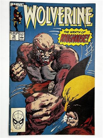 1st Appearance of Roughouse Wolverine Limited Series #18 Comic Book