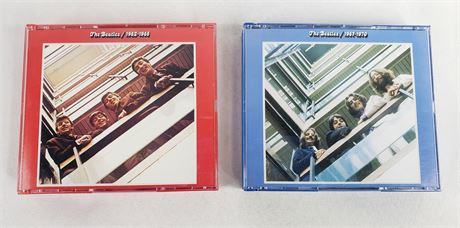 The Beatles Blue and Red CD Sets