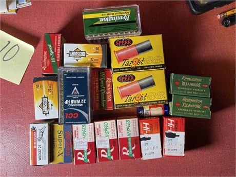 22 Cartridge Ammunition Lot