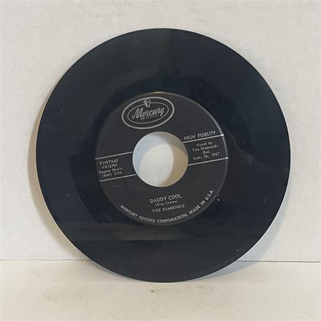 Silhouettes The Diamons 7” Vinyl 1957