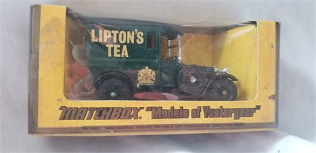MATCHBOX LESNEY MODELS OF YESTERYEARY- 1927 TALBOT VAN LIPTON'S TEA