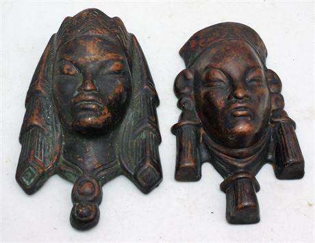 VTG Copper Egyptian plaques