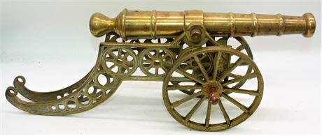 17" Brass Cannon