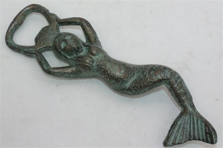 Cast Iron Mermaid bottle opener