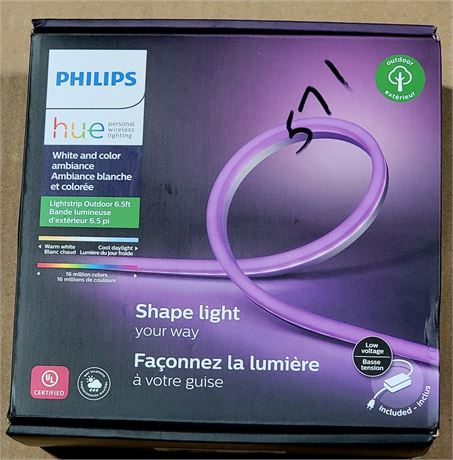 Still in box Philips Wireless mega color strip lighting