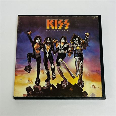 Rare 1976 KISS Destroyer Reel to Reel Tape