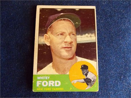 1963 Topps #446 Whitey Ford