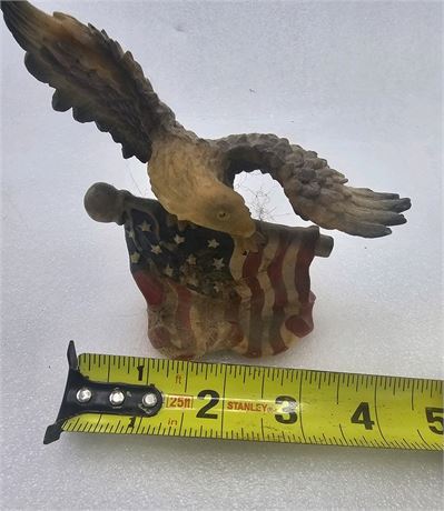 Patriotic Eagle Figure