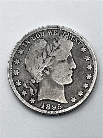 1895-O Barber Half Dollar Coin