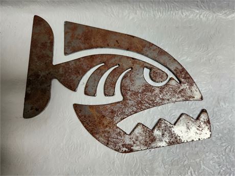 Custom Metal Fish Wall Art
