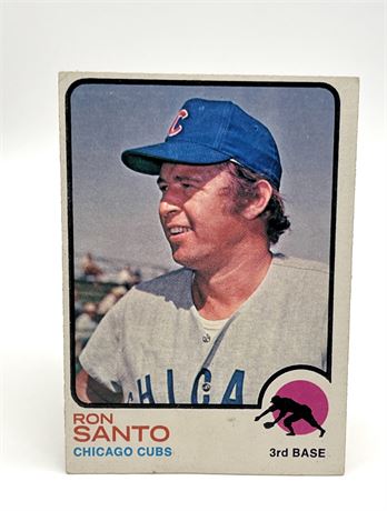 Ron Santo Chicago Cubs Topps #115 Baseball Card
