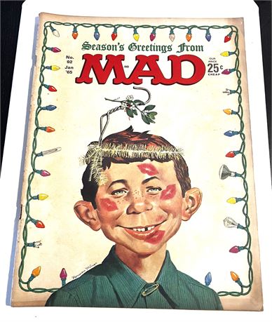 MAD Magazine #92 Jan. 1965 Edition