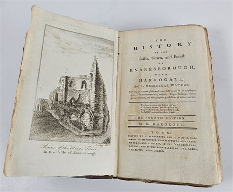 Antiquarian Book 1789 The History of the Castle, Town, & Forest of Knaresborough