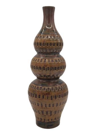 Brown Porcelain Vase