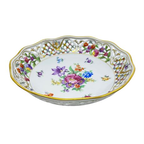 Schumann Arzberg Pierced Porcelain Bowl