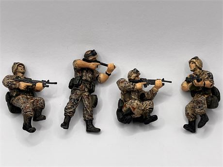 Possibly Rare US Military Plastic Soldiers Lot Elite Unit