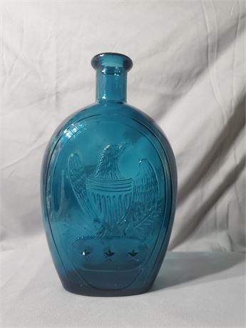 Vintage blue bottle