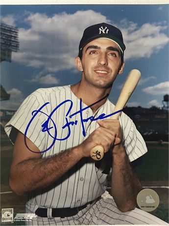 NY Mets Joe Pepitone Signed & Certified 8x10 Photograph