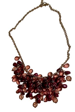 Gorgeous cluster bead necklace