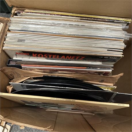 Lot of Vinyl Record Albums