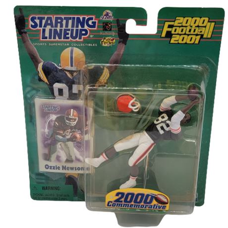 2000 Commemorative Starting Lineup Ozzie Newsome Cleveland Browns Football Fig.