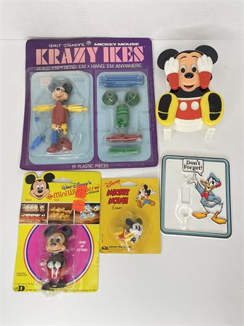 Vintage Disney Toy Lot