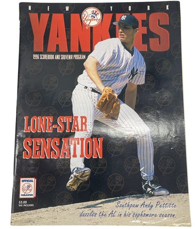 1996 - New York Yankees “Scoreboard & Souvenir Program”