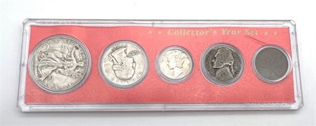 Silver 1945 Collector's Year Set