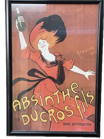 Absinthe Ducros Fils Art Poster