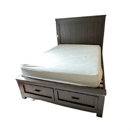 Farmhouse Style Storage Bed