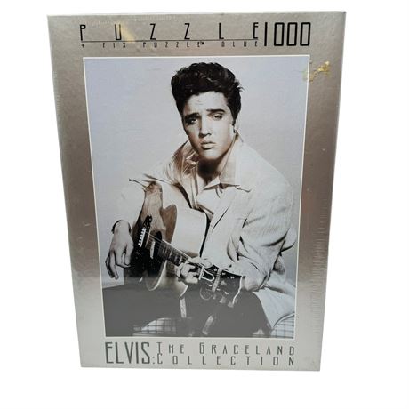 Thousand Piece Graceland Collection Elvis Presley Sealed Puzzle