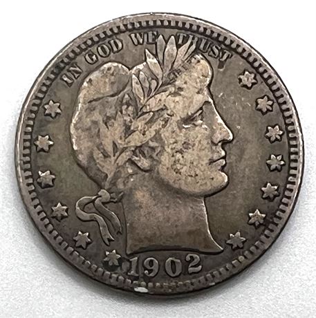 1902 O Silver Barber Half Dollar