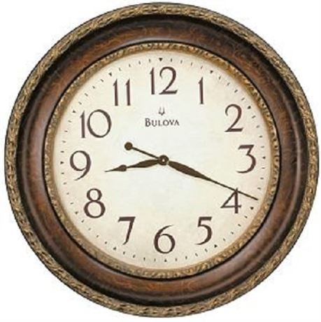 NEW Bulova Ravenna 33.5" Large Wall Clock