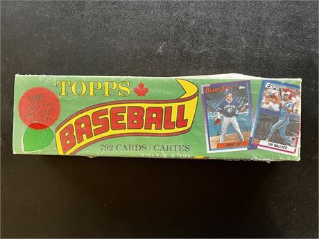 New Factory Sealed 1990 O-Pee-Chee Baseball Card Set