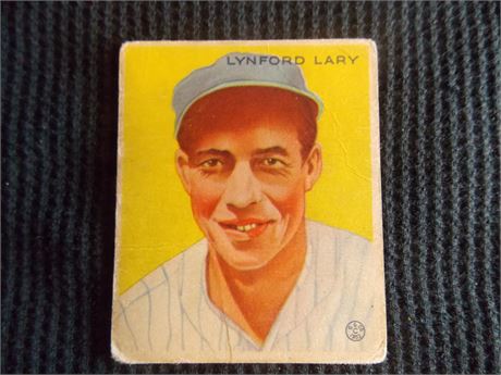1933 Goudey #193 Lyn Lary