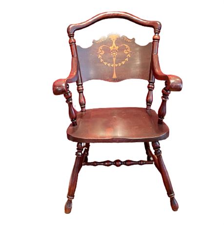 Colonial Regency Style Arm Chair