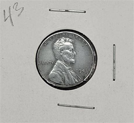 1943 US War Steel Penny
