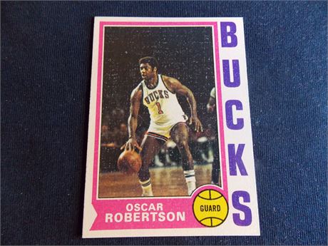 1974-75 Topps #55 Oscar Robertson