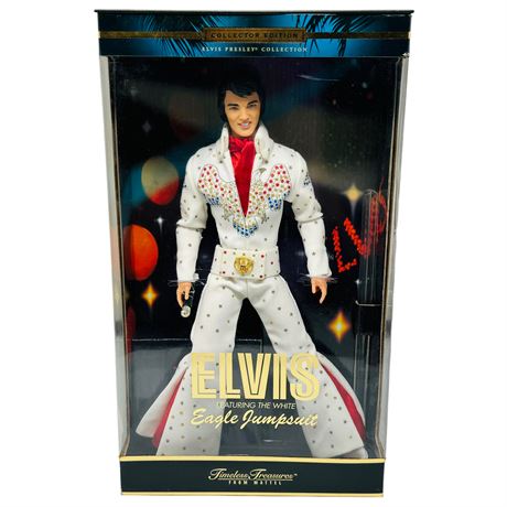 Elvis Presley Timeless Treasures Eagle Jumpsuit Collectible Doll