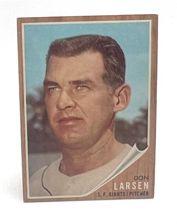 Don Larsen Giants Topps #33 Baseball Card