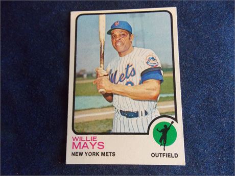 1973 Topps #305 Willie Mays