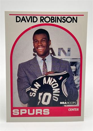 David Robinson Spurs NBA Hoops #138 Basketball Card